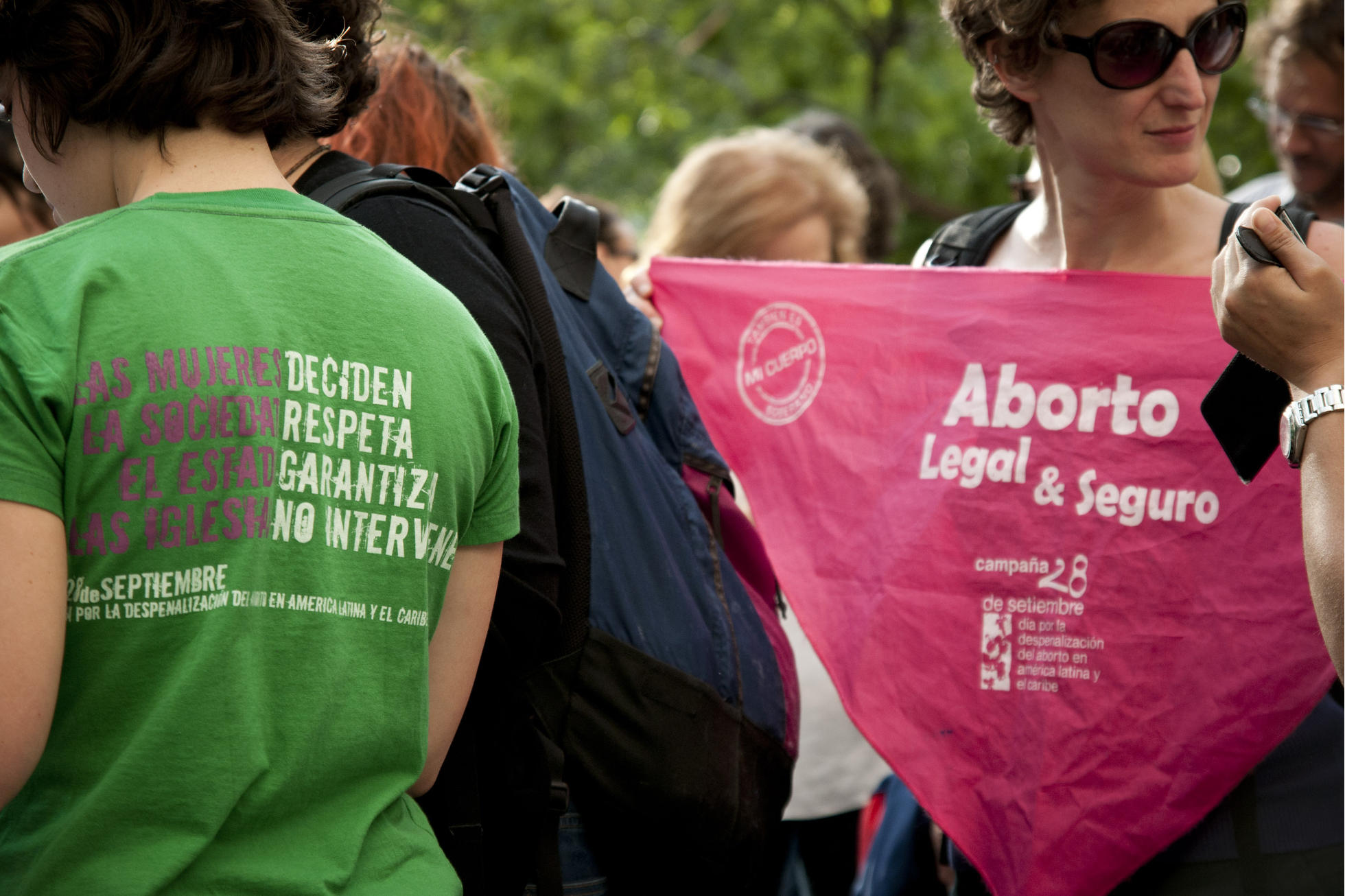 Protestaktion für Legalisierung von Abtreibung in El Salvador unter dem Schlagwort #BeatrizSomosTodas (Beatriz sind wir Alle) Protestaktion für Legalisierung von Abtreibung in El Salvador unter dem Schlagwort #BeatrizSomosTodas