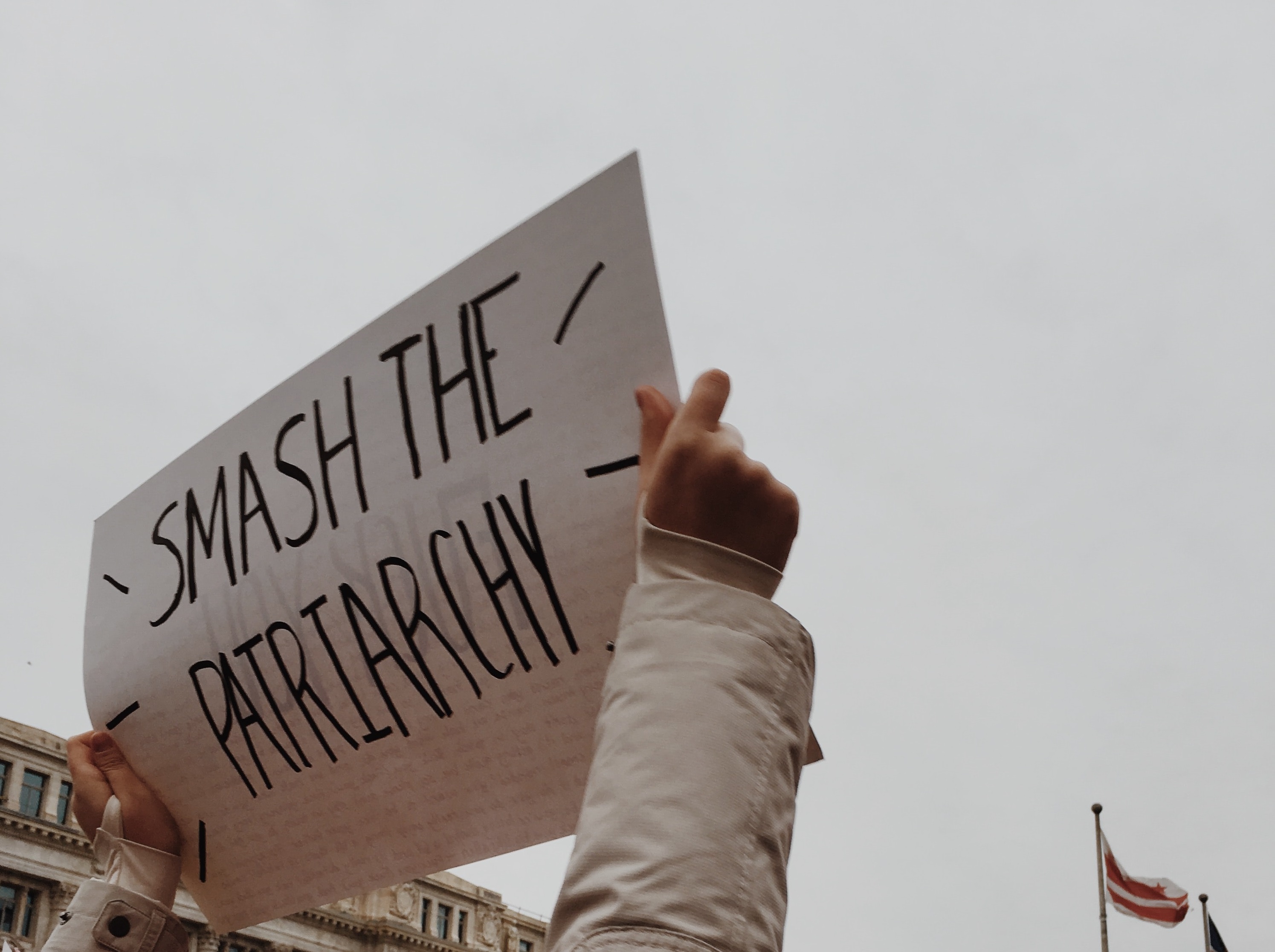 Smash the Patriarchy sign