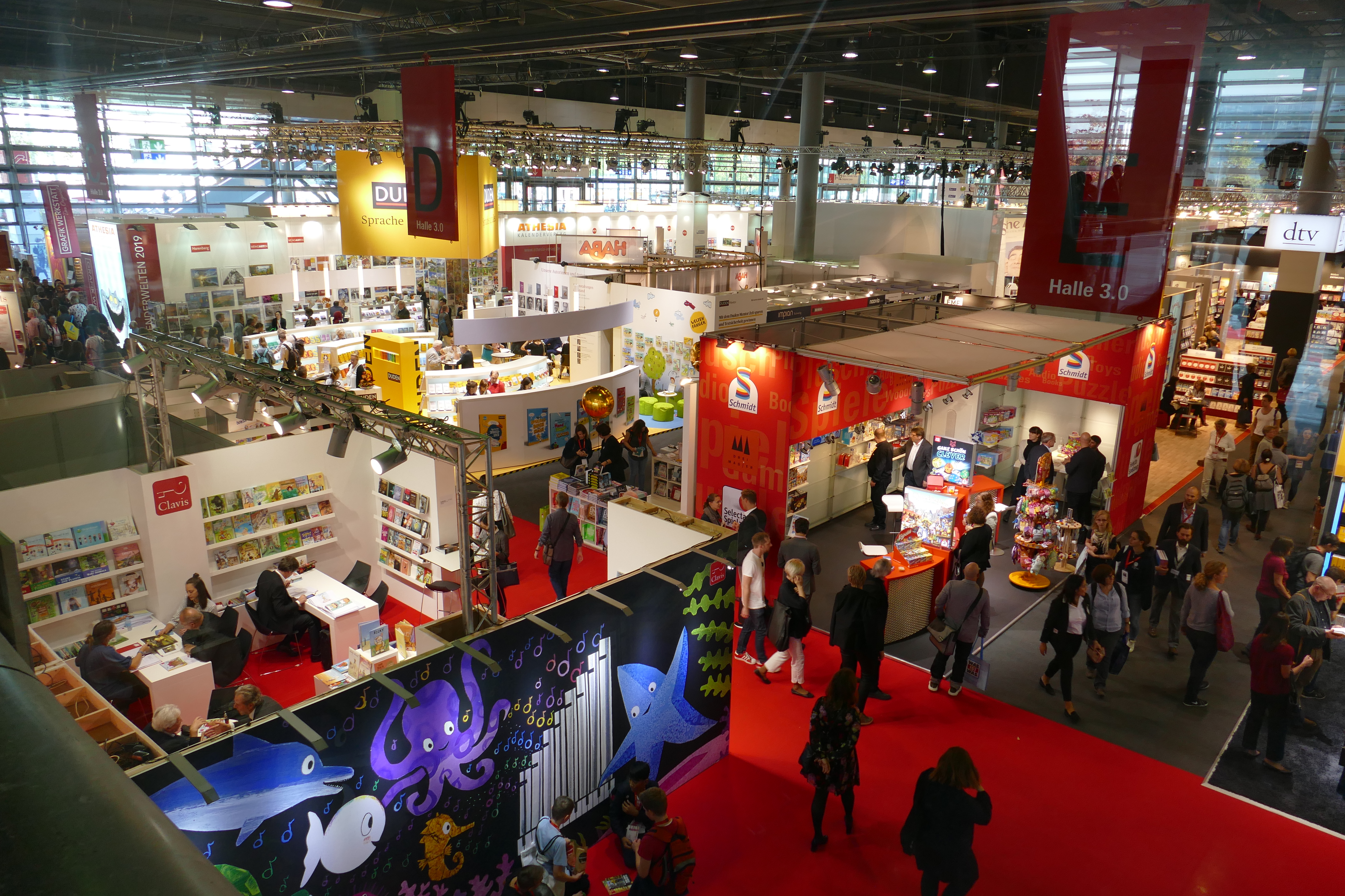 Stände der Frankfurter Buchmesse