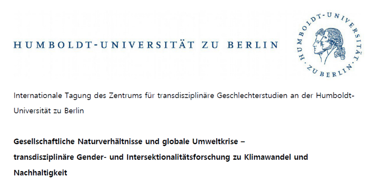 Titelbild des CfP zu Klima und Gender Titelbild des CfP zu Klima und Gender