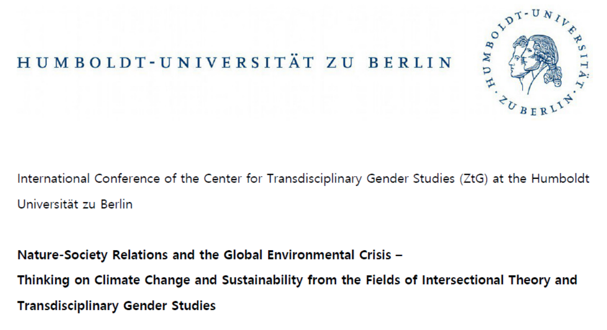 Title photo of the CfP about climate and gender Title photo of the CfP about climate and gender