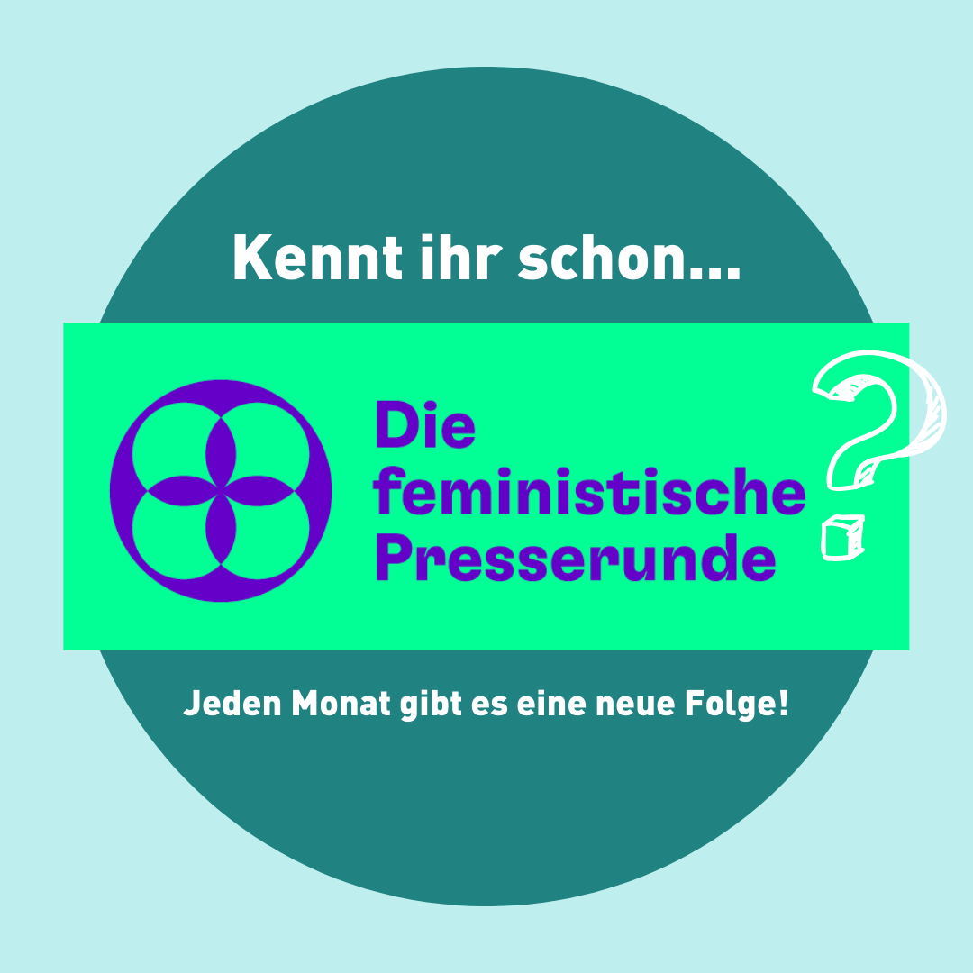 Logo feministische Presserunde