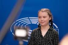 Greta Thunberg im EU Parlament