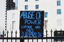 poster "abuse of power comes as no surprise"