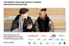 The Agenda Women, Peace, Security_Policy Briefing