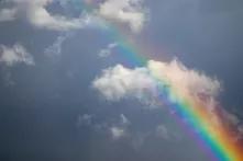 rainbow in the sky