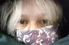 Foto Natalka Čech in evacuation train