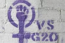 Feminism versus G20 Graffiti