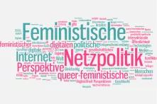 Wortwolke "Feministische Netzpolitik"