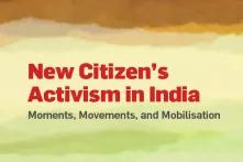 Cover of the publication "New Citizen’s Activism in India" showing the title 