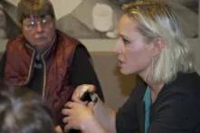 Juliane Leopold im Gespräch