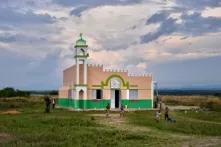 Ländliche Moschee in Uganda