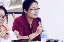 Benu Maya Gurung at the Women's Conference on Beijing+20 in Cambodia