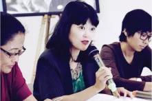 Kasumi Nakagawa at the Women's Conference on Beijing+20 in Cambodia