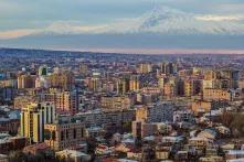 Yerevan from the sky