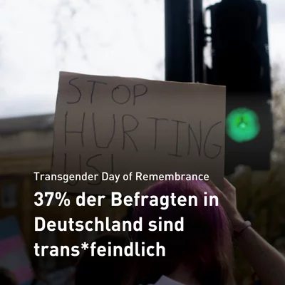 Foto Instagram Transgender Day of Remembrance Schwerpunkt Transfeindlichkeit Antifeminismus-begegnen-Mediathek