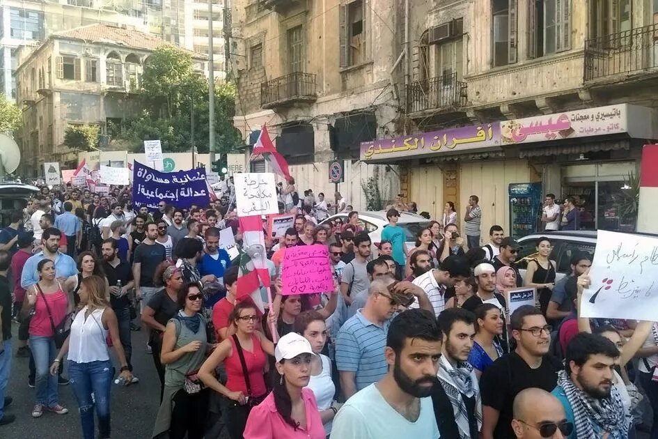 #YouStink Protest-August 29, 2015 Demonstration in Beirut