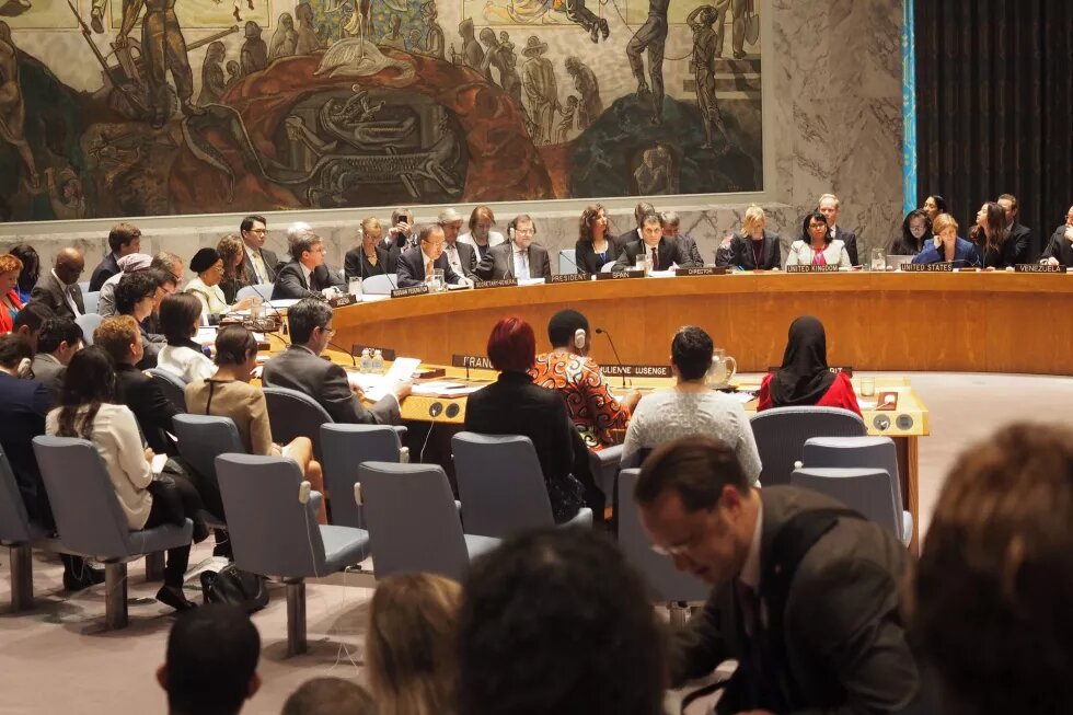 Security Council meeting on October 13th, 2015, the anniversary of UNSCR 1325
