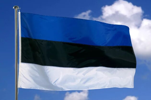 Fahne von Estland Fahne von Estland