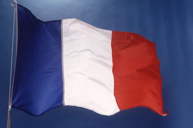 Fahne von Frankreich Fahne von Frankreich