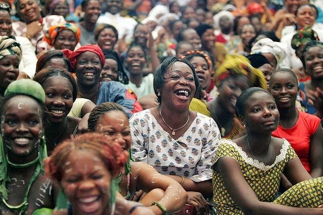 Women in Côte d'Ivoire Celebrate International Women's Day