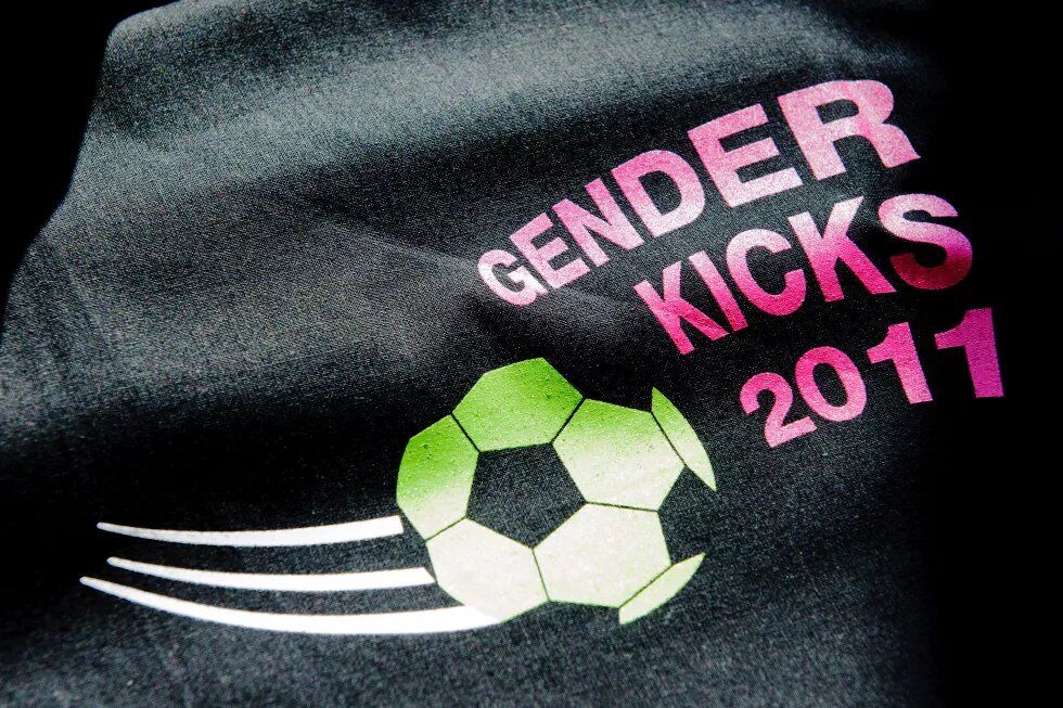 Gender Kicks 2011 Canvas Tote Bag "Gender Kicks 2011"