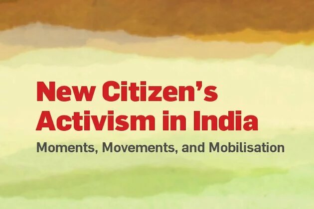 Cover of the publication "New Citizen’s Activism in India" Cover of the publication "New Citizen’s Activism in India" showing the title