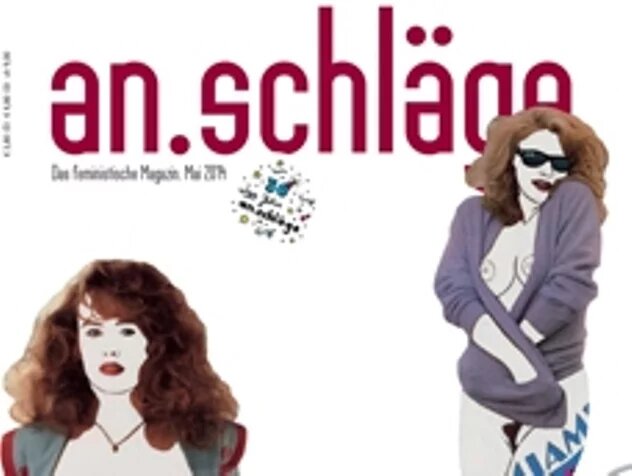 Teilansicht cover an.schläge 5.14 - Dossier Europapolitik Teilansicht cover an.schläge 5.14 - Dossier Europapolitik