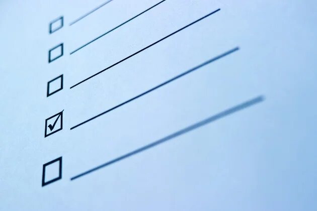 Check Before You Vote Checklist with one done