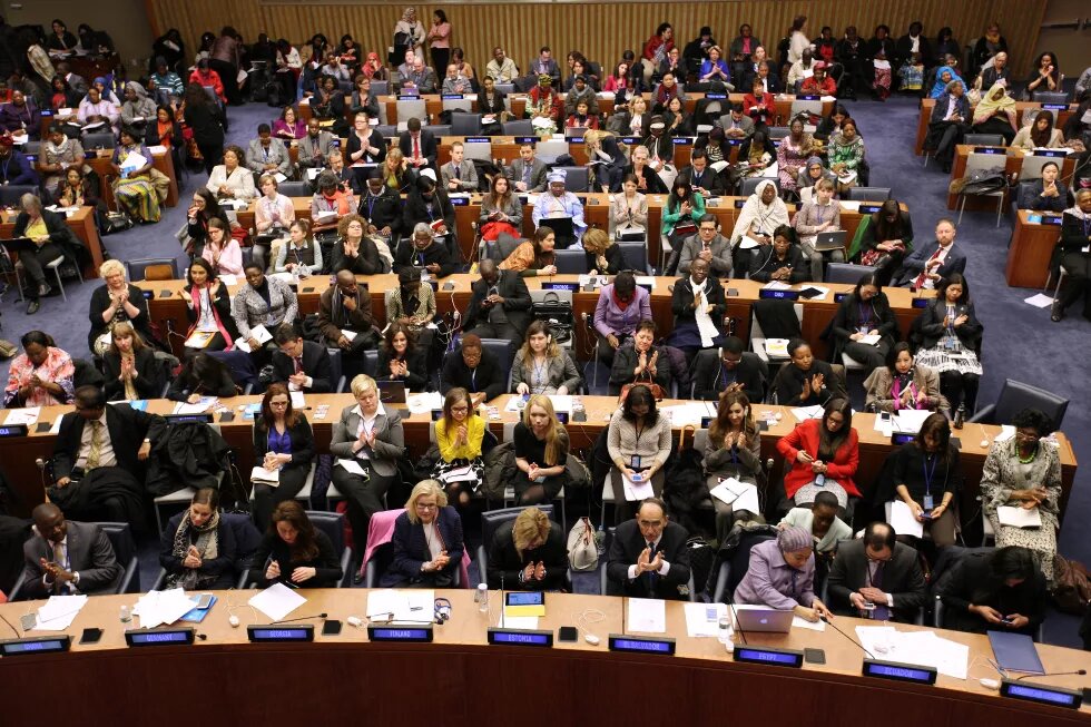 CSW59 Closing Session - Israel was the only country to be explicitly mentioned within the nine official documents produced by the CSW as an 'ongoing violator of woman rights' CSW59 Closing Session