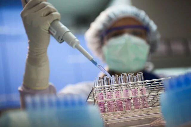 Lab technician in the Immunology department