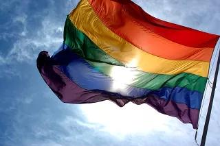 The LGBT pride flag stands as a symbol of lesbian, gay, bisexual and transgender pride and LGBT social movements