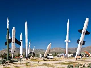 White Sands Missile Range Museum - Raketen-Museum - in New Mexico, USA White Sands Missile Range Museum - Raketen-Museum - in New Mexico, USA
