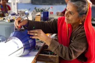 Solar engineering trainer, Barefoot College, India Solar engineering trainer, Barefoot College, India