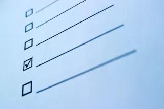 Check Before You Vote Checklist with one done