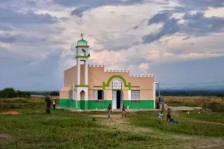 Ländliche Moschee in Uganda Ländliche Moschee in Uganda