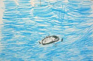 “Ich hatte schreckliche Angst zu ertrinken." Abdullah, 10 “Ich hatte schreckliche Angst zu ertrinken." Abdullah, 10