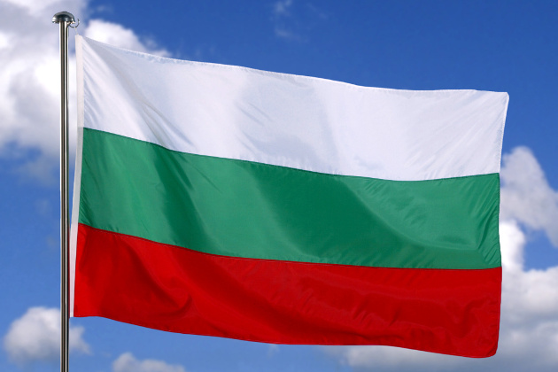 Fahne von Bulgarien Fahne von Bulgarien
