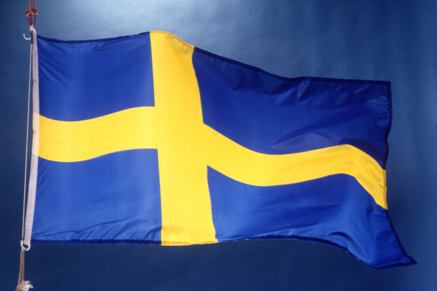 Fahne von Schweden Fahne von Schweden