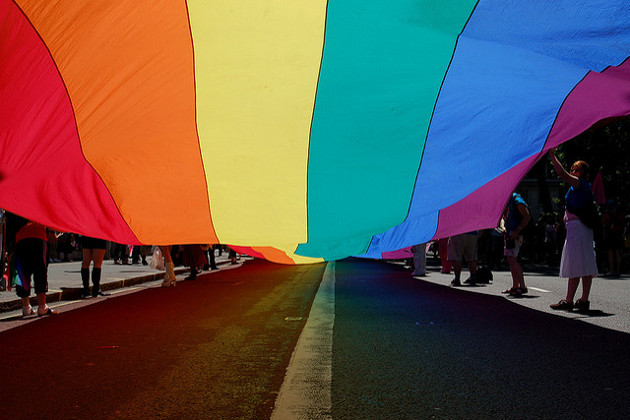 Regenbogen-Flagge Regenbogen-Flagge