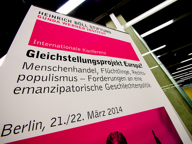 Banner zur Konferenz "Gleichstellungsprojekt Europa?" des Gunda-Werner-Instituts vom 21.-22.März 2014 Banner zur Konferenz "Gleichstellungsprojekt Europa?" des Gunda-Werner-Instituts vom 21.-22.März 2014