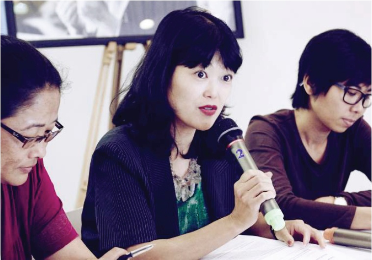 Kasumi Nakagawa at the Women's Conference on Beijing+20 in Cambodia Kasumi Nakagawa at the Women's Conference on Beijing+20 in Cambodia
