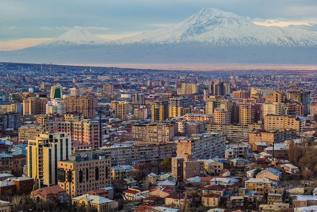 Yerevan, Armenia Yerevan from the sky