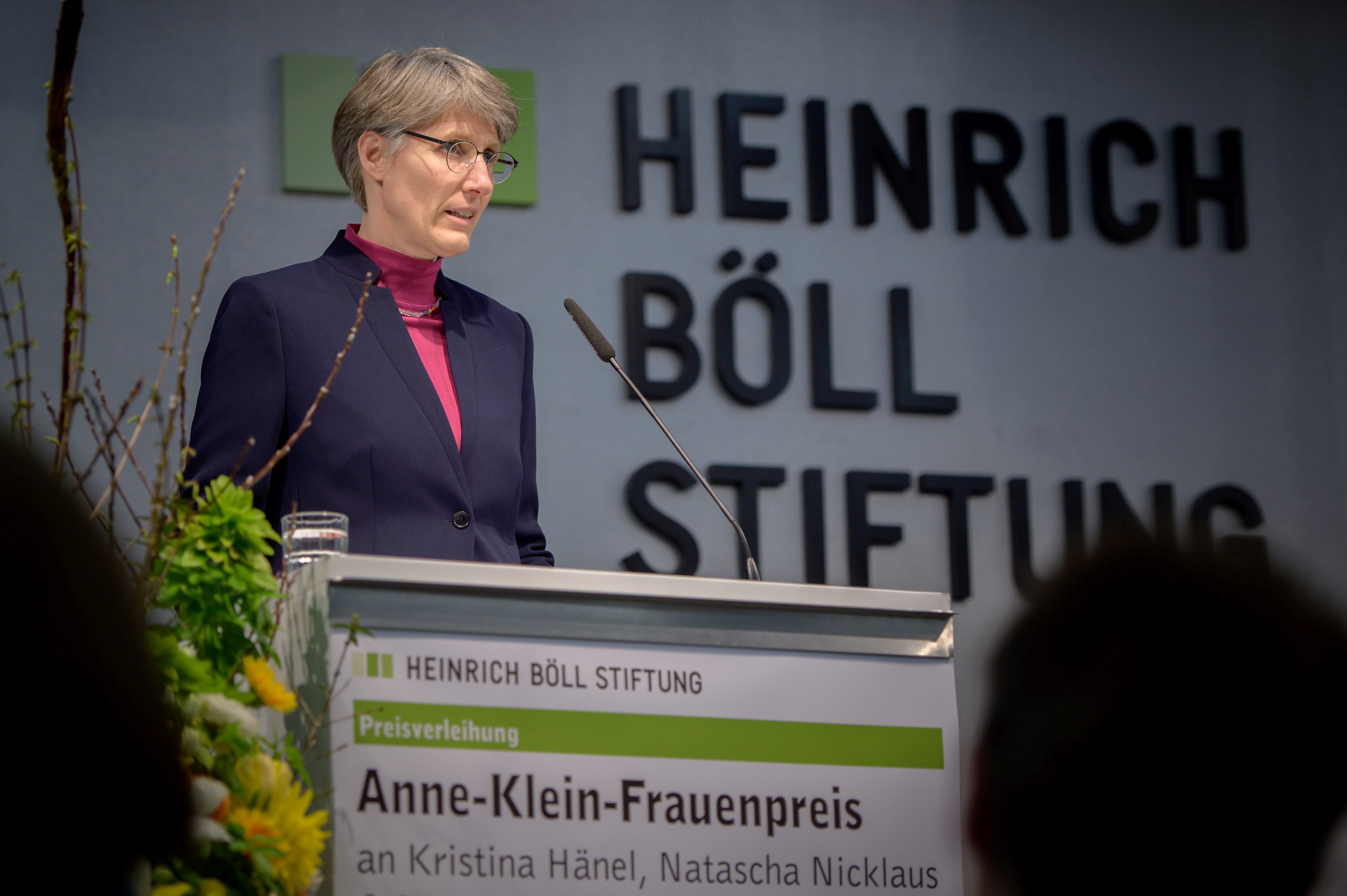 Anne-Klein-Frauenpreis 2019: Natascha Nicklaus Anne-Klein-Frauenpreis 2019: Die Gewinnerinnen Natascha Nicklaus hält ihre Dankesrede